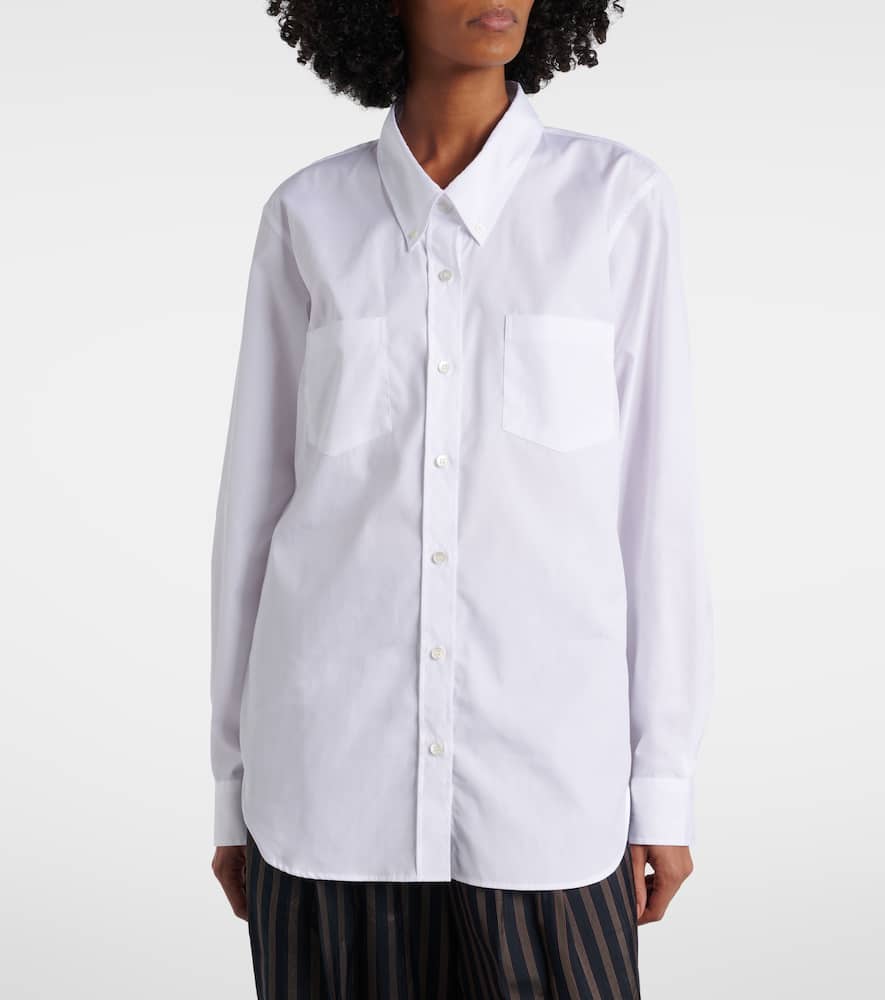 Cotton poplin shirt