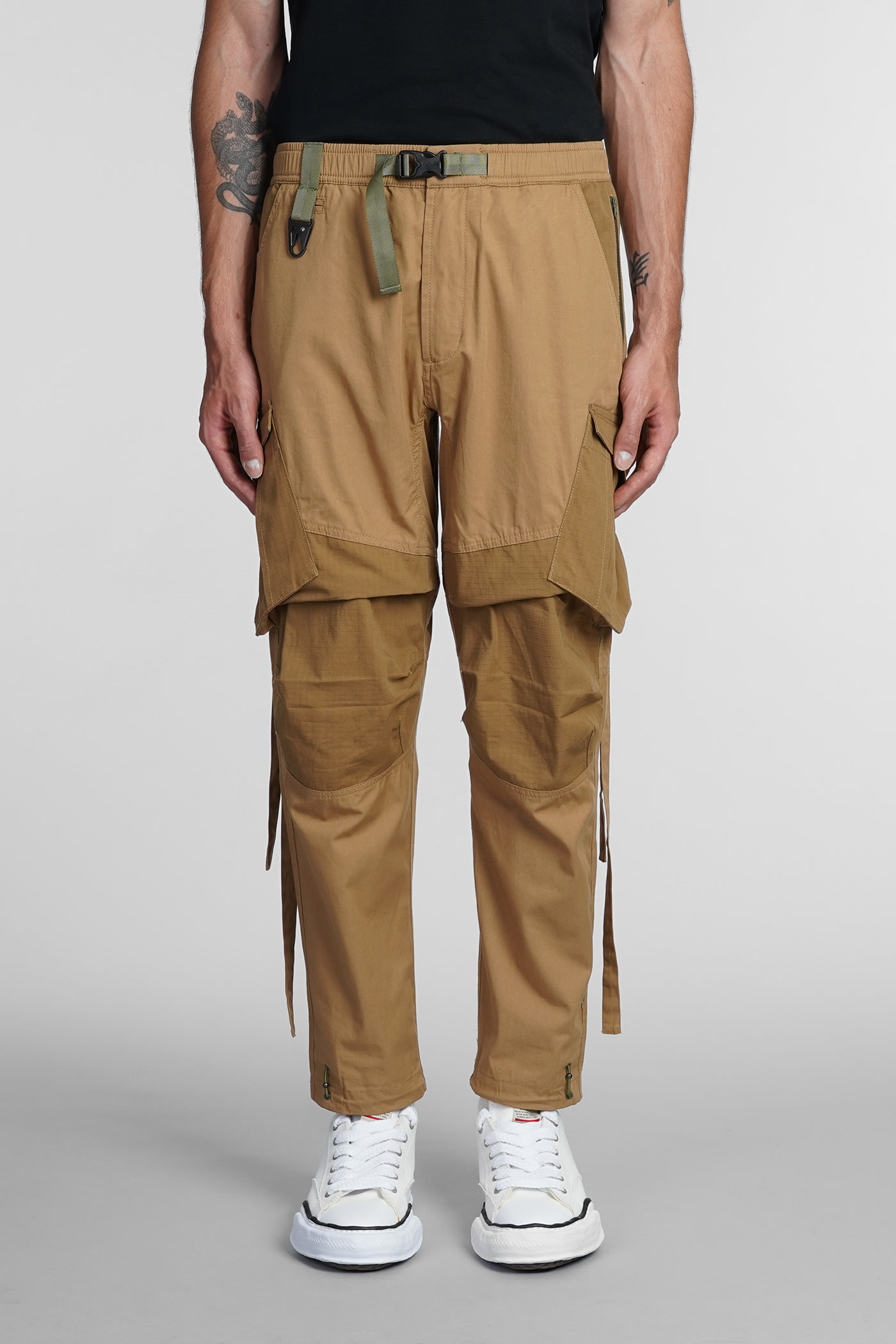 Pants In Beige Cotton
