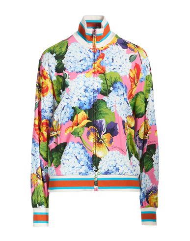 Woman Jacket Pink Size 0 Viscose, Elastane, Silk, Cotton