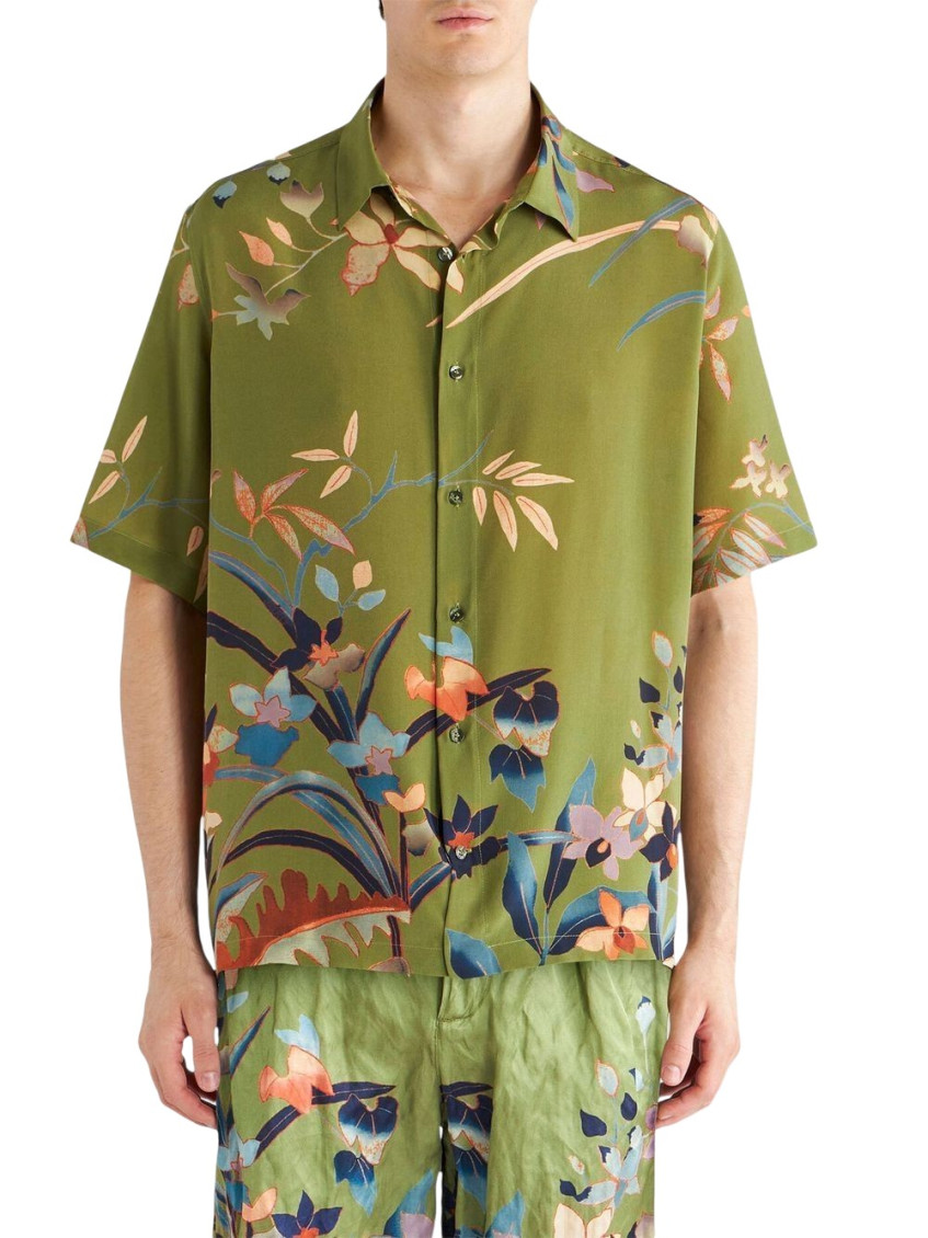 Flower Print Shirt