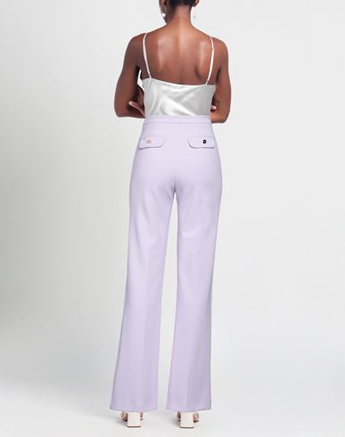 Woman Pants Lilac Size 8 Polyester, Elastane