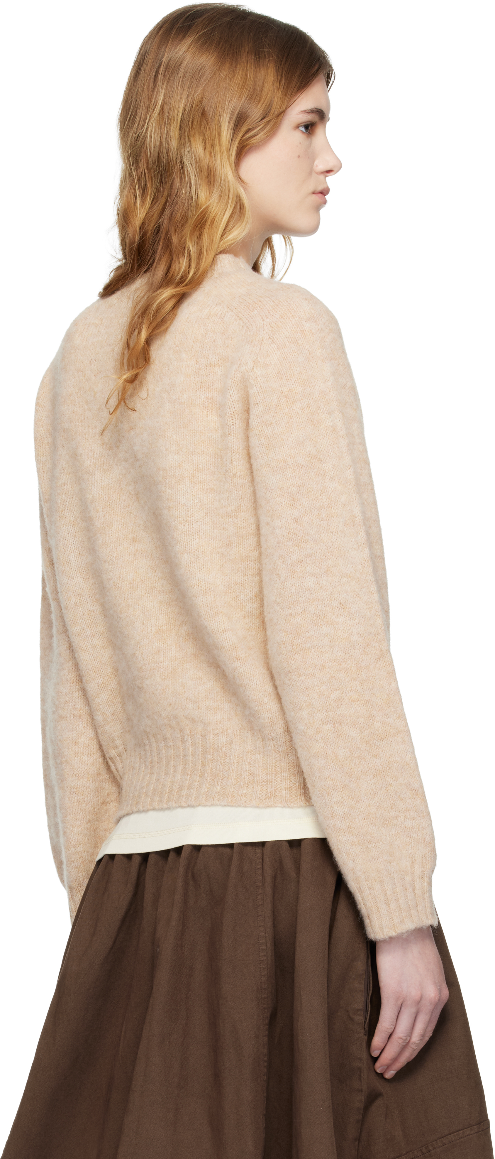Beige Jets Sweater