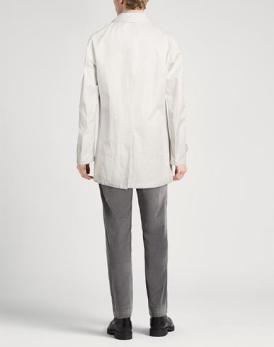 Laminar Man Overcoat & Trench Coat Light grey Size 40 Linen