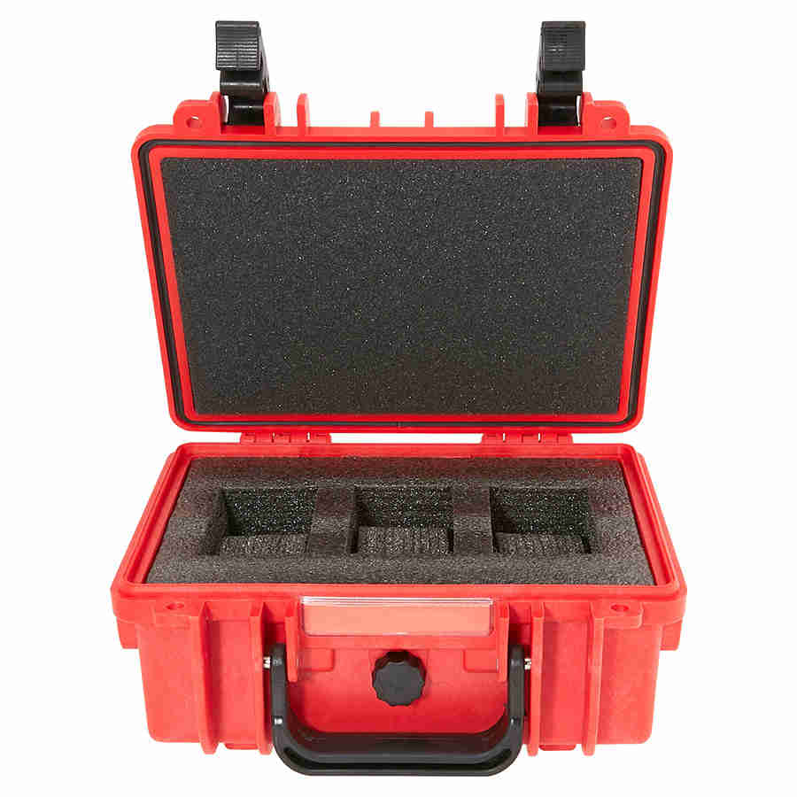 3 Slot Red Diver Watch Box SLBOX-5JG-221609-DIVERBOX