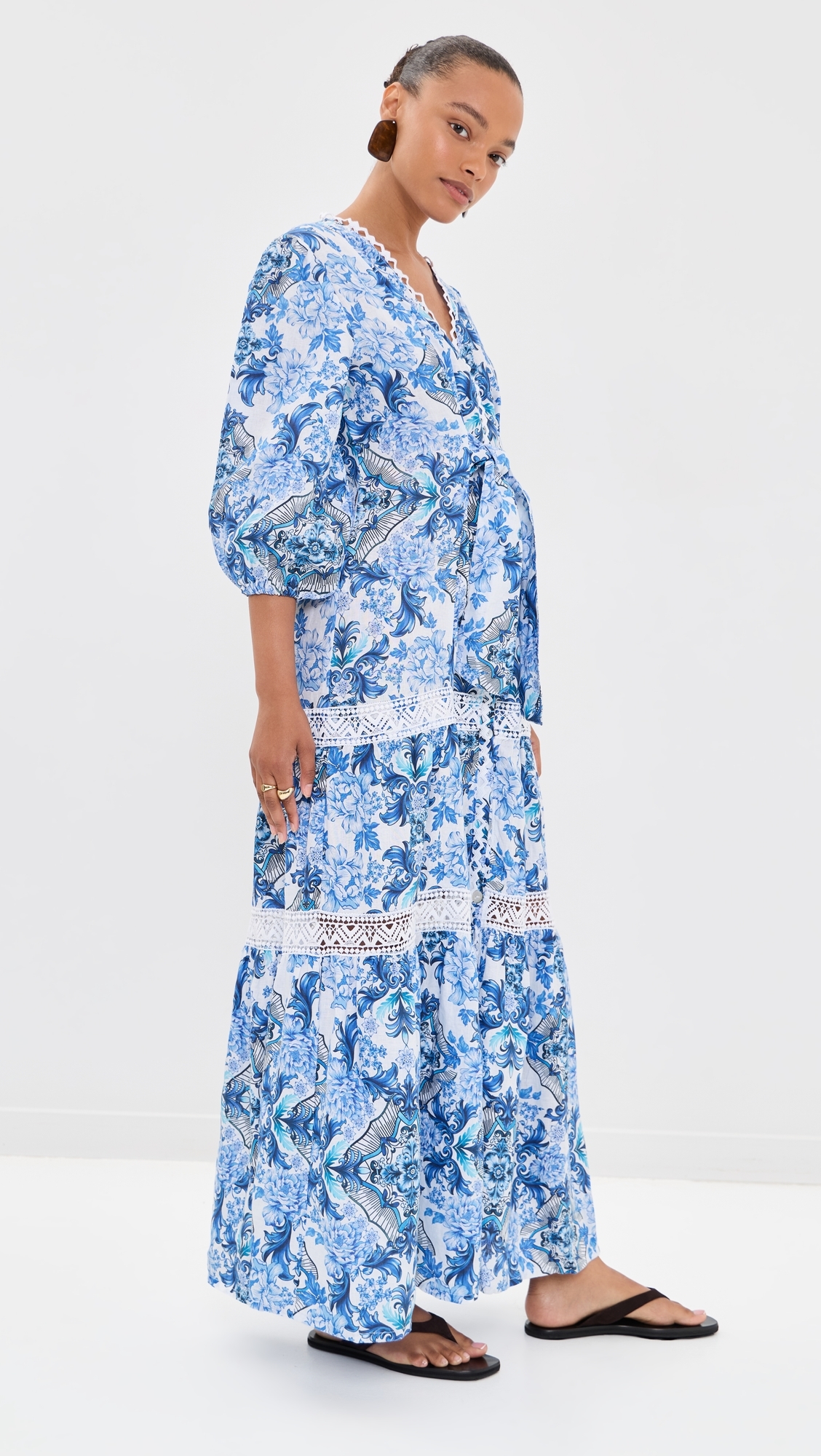 Sacher Dress Peonia Blue