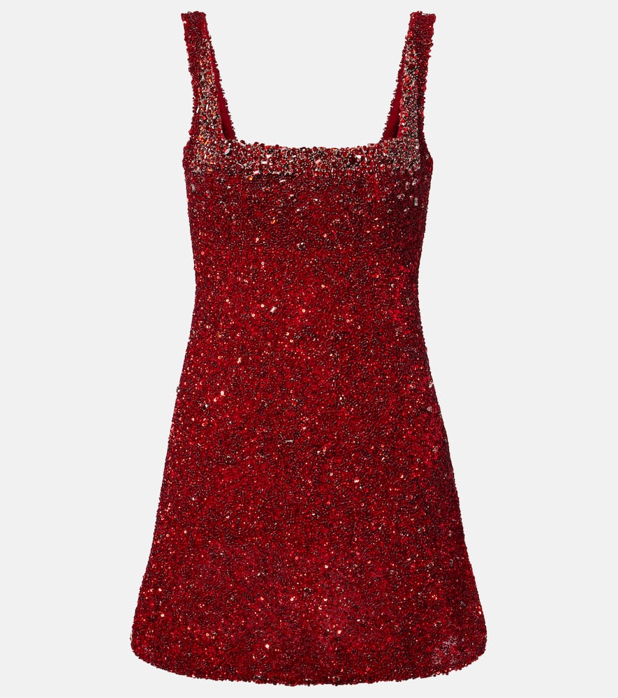 Sequined minidress