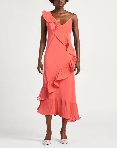 Woman Midi dress Coral