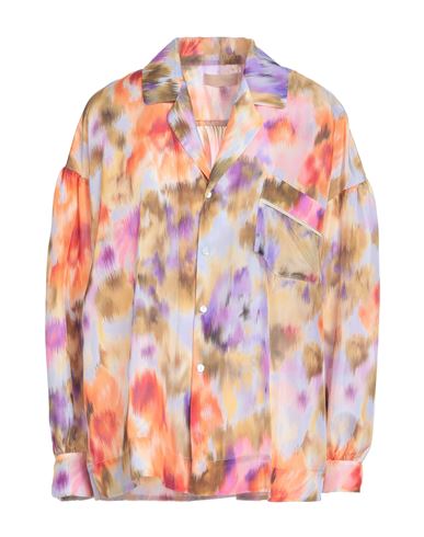 Momoní Woman Shirt Khaki Size 6 Silk