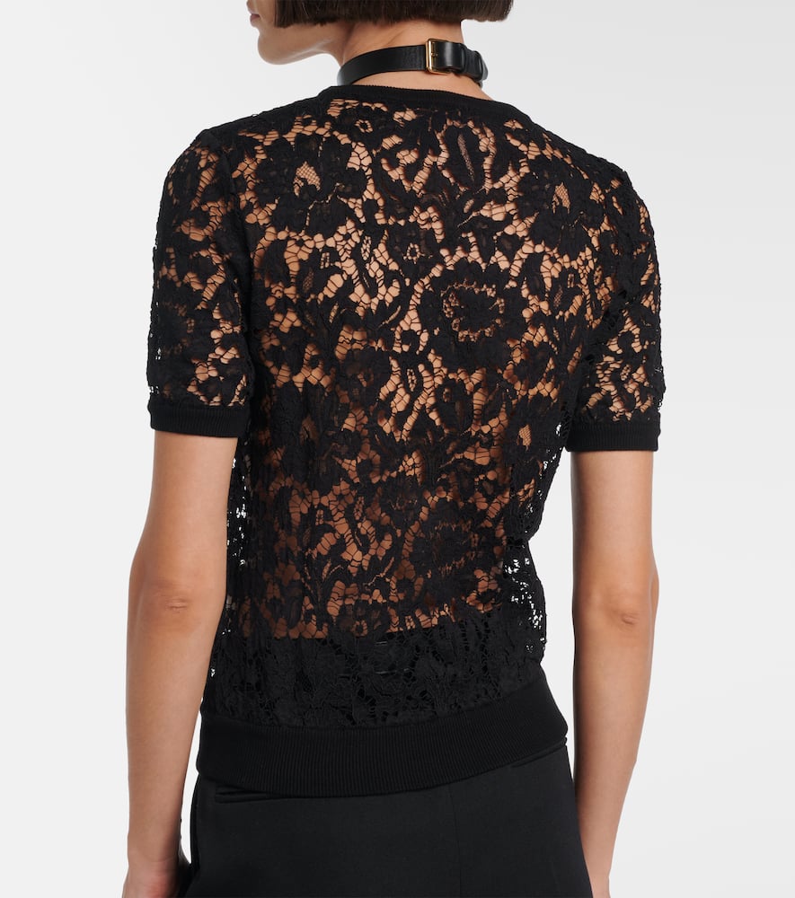 Floral lace top