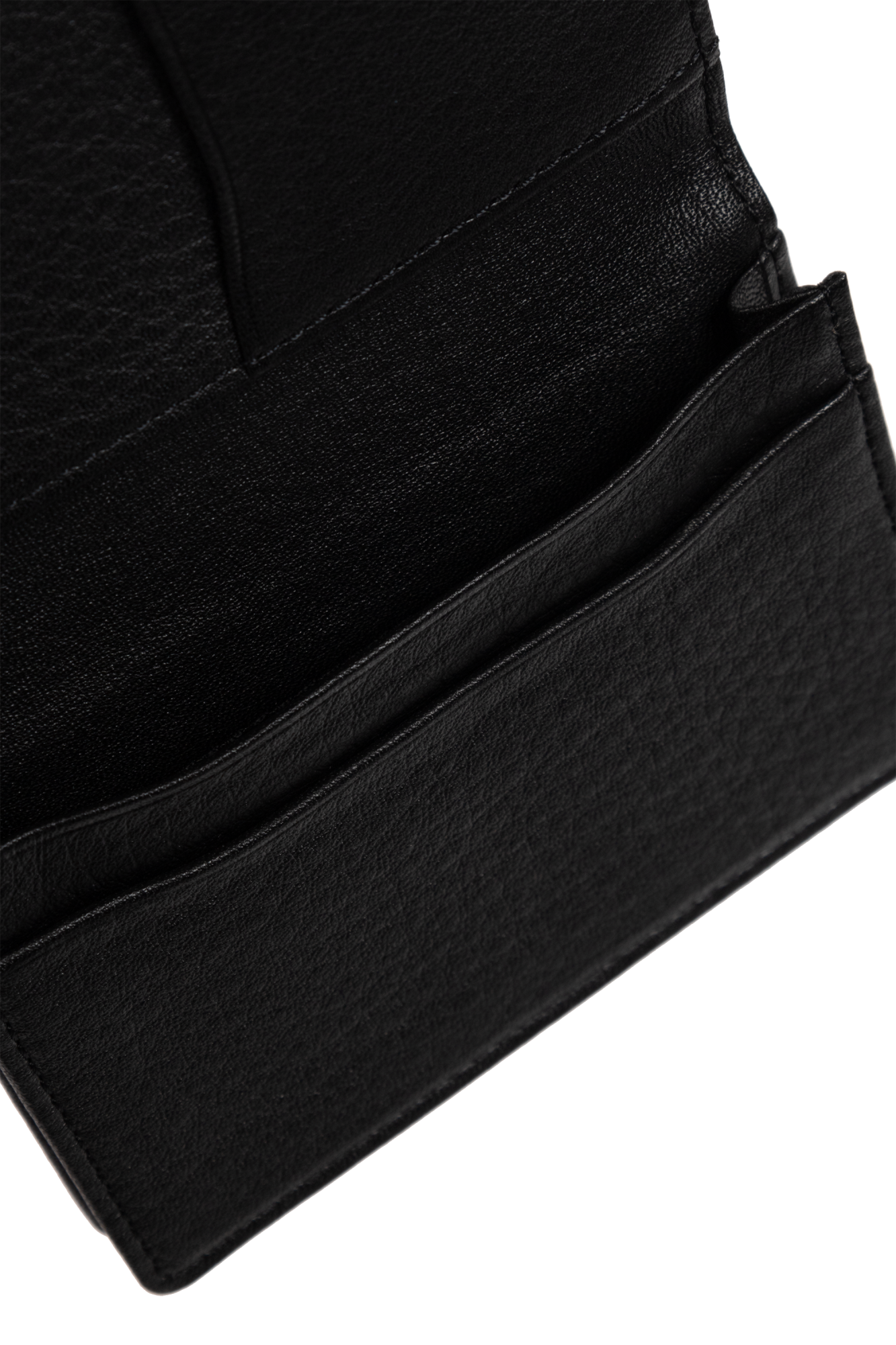 Foldable Card Case, Unisex, Black