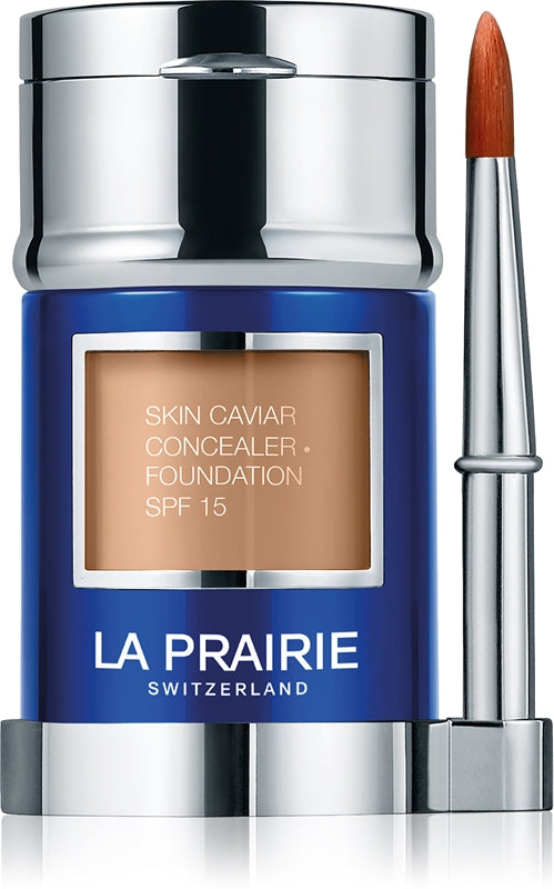 La Prairie Skin Caviar Concealer Foundation fondotinta e correttore SPF 15 colore NW-20 Warm Beige