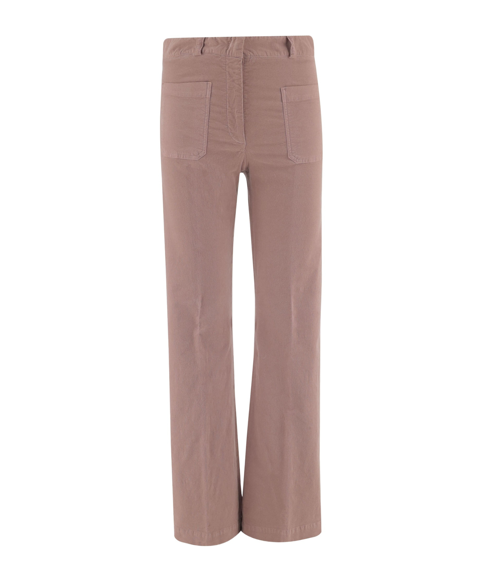 Casual trousers with belt loops