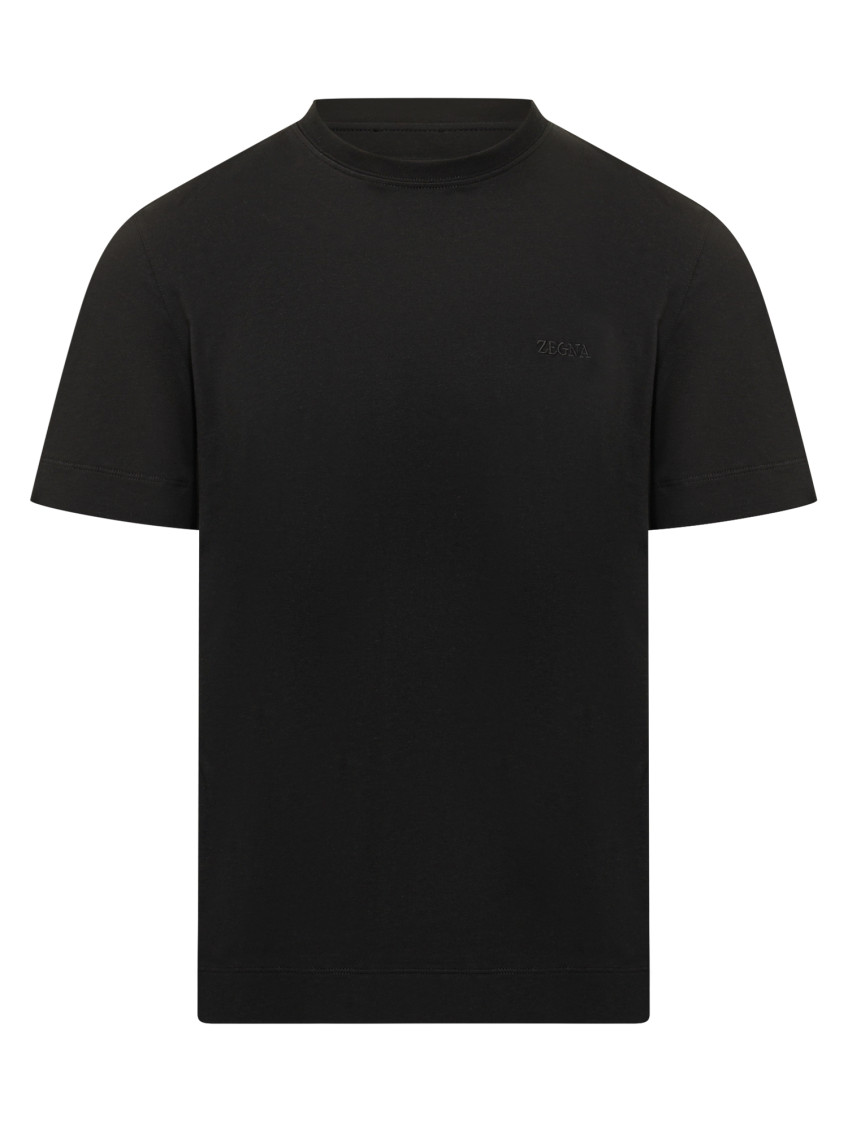 Zegna - logo crew neck short sleeve t-shirt