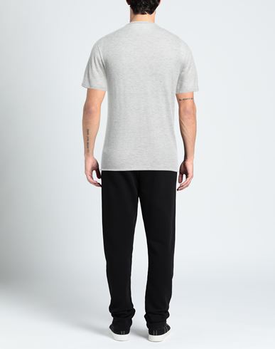Man Sweater Light grey Size M Cashmere