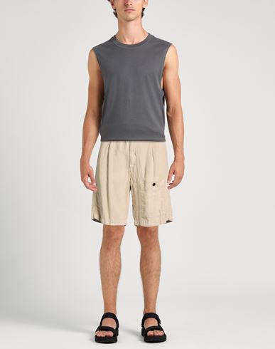 C. p. Company Man Shorts & Bermuda Shorts Sand Size 30 Linen