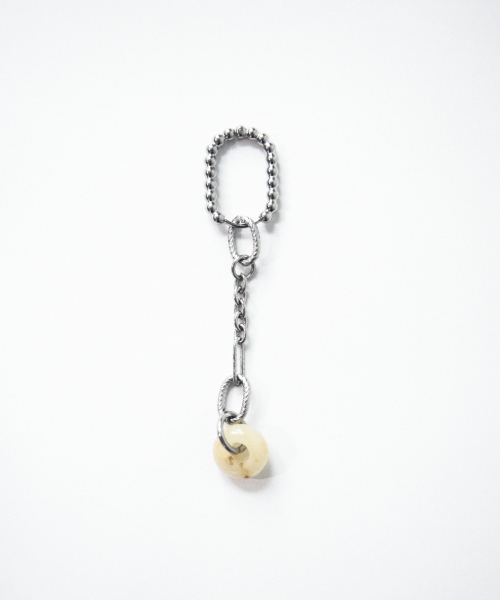 Jade ring charm_Ivory
