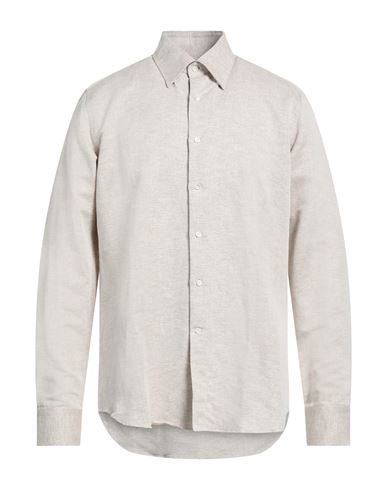 Man Shirt Sand Size 15 ½ Linen, Cotton