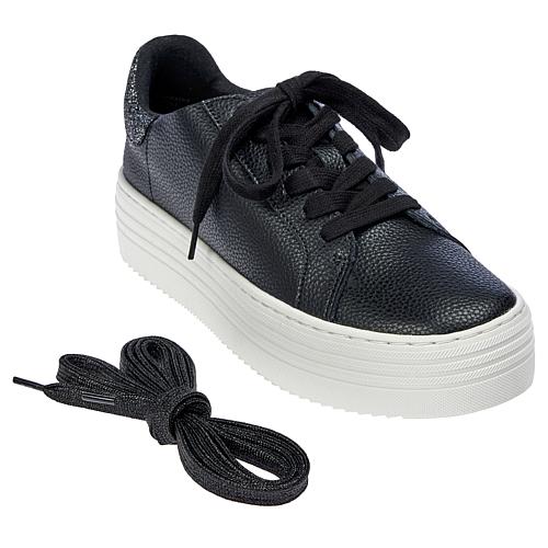 Joy Performance Comfort Leather Sneakers with Podiatric Insole