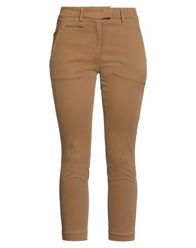 Woman Pants Mustard Size 27 Cotton, Elastane