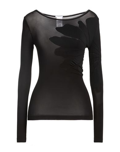 Woman Top Black Size XS Polyamide, Elastane