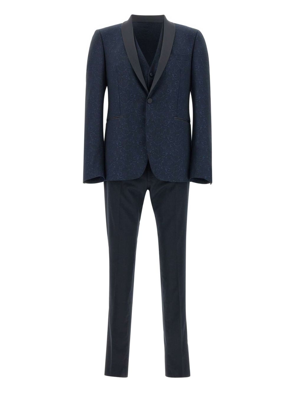 Tagliatore single-breasted three-piece suit - Blue