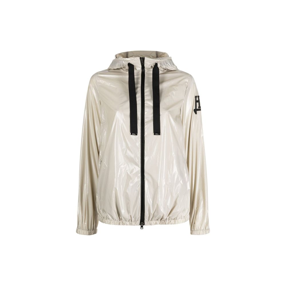 Polyamide Shell Jacket — Beige