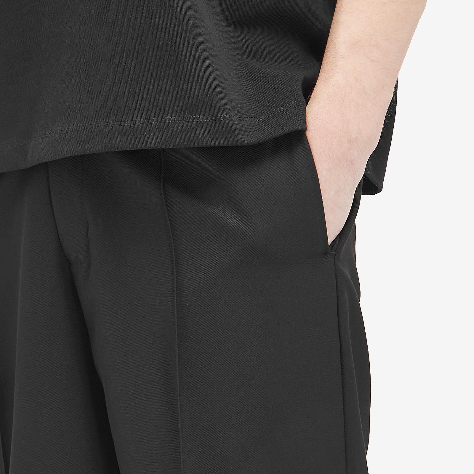 Men's Pleated Trousers V2 Black