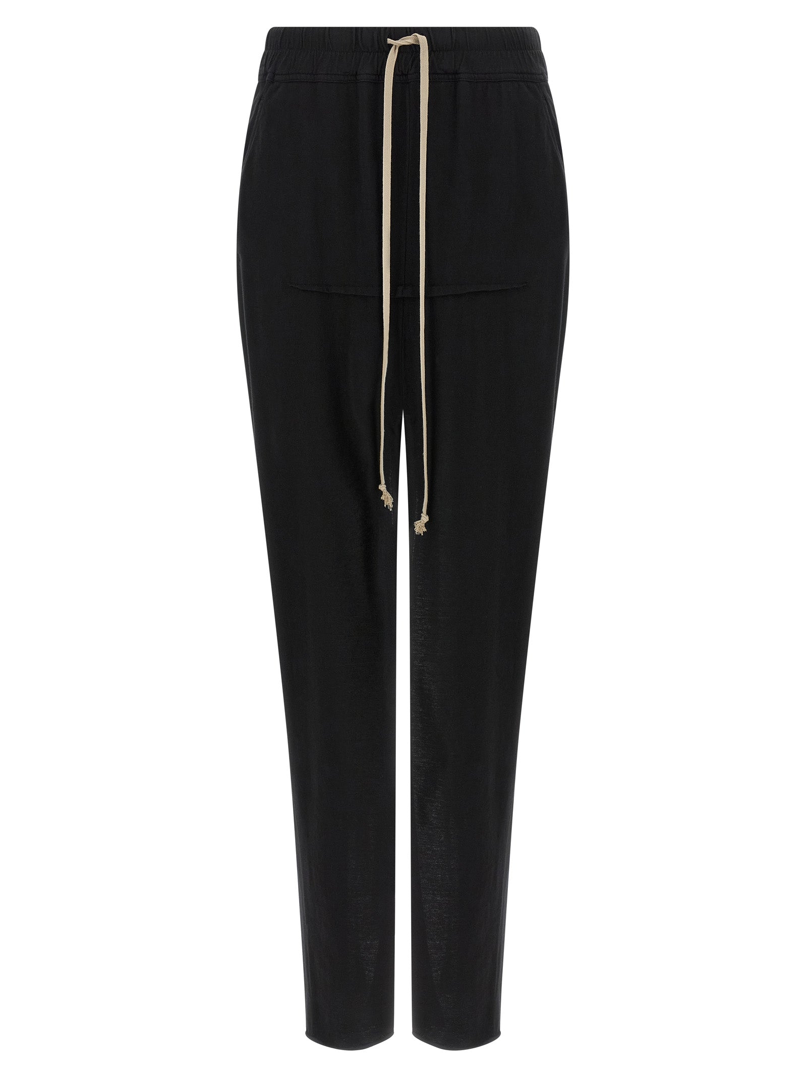 Pull On Sliced Pillar Joggers — Black