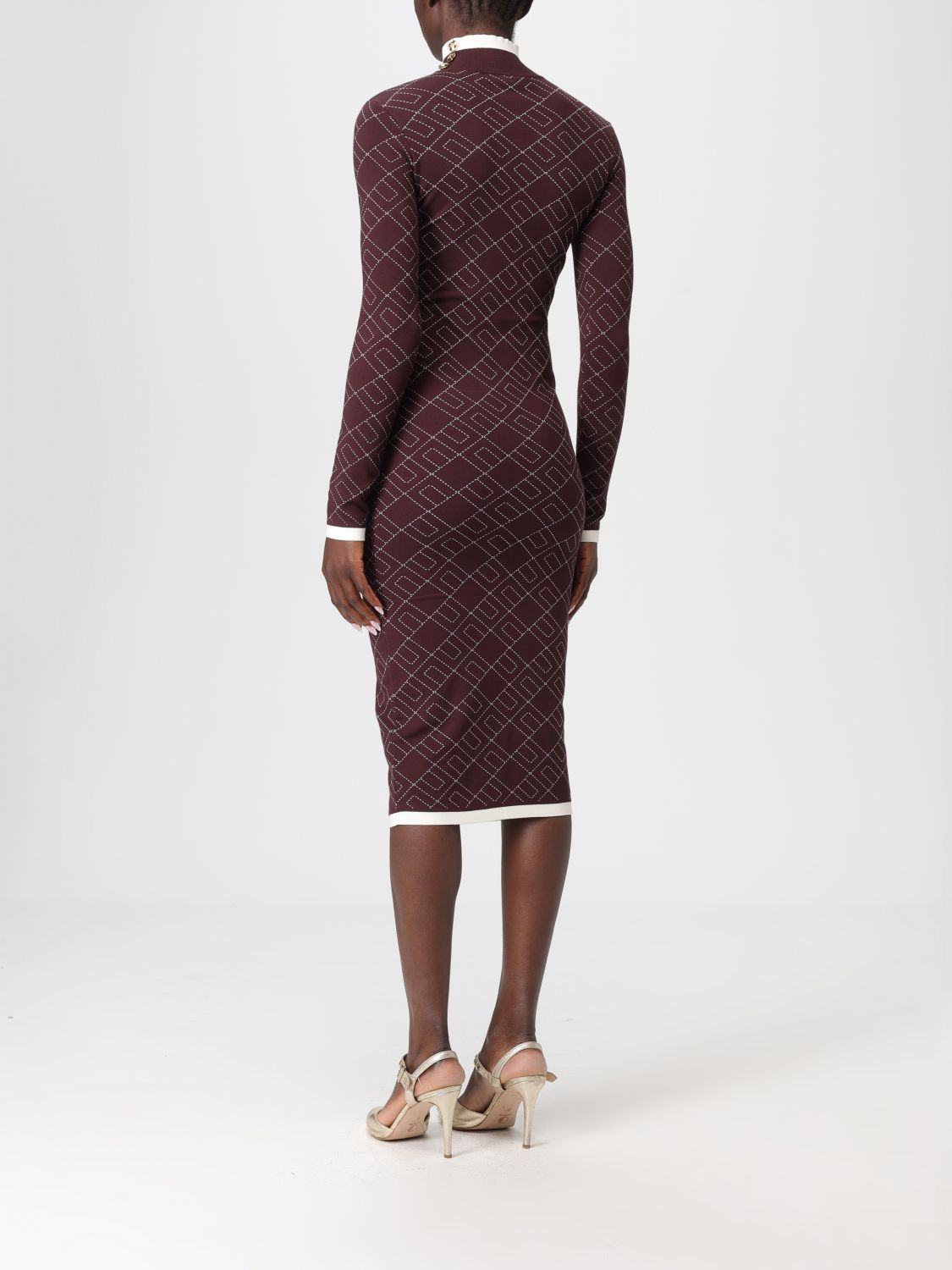 Dress Woman color Wine
