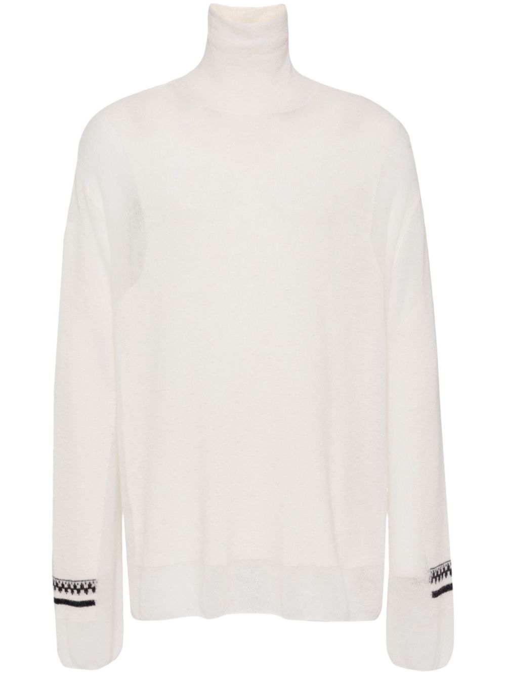 Roll-neck jumper - Neutrals