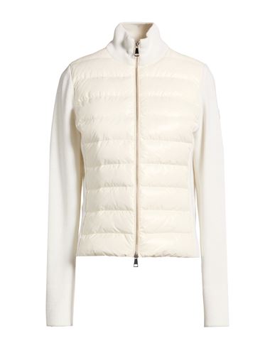 Woman Puffer White Size M Virgin Wool, Polyamide