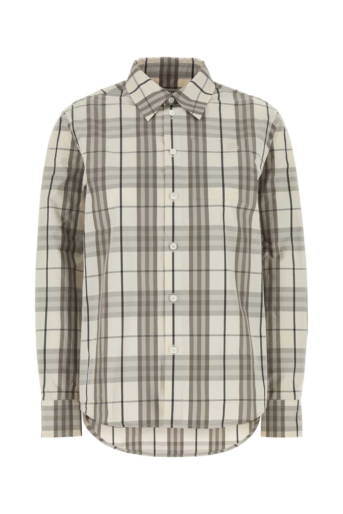 Woven Shirt — Beige