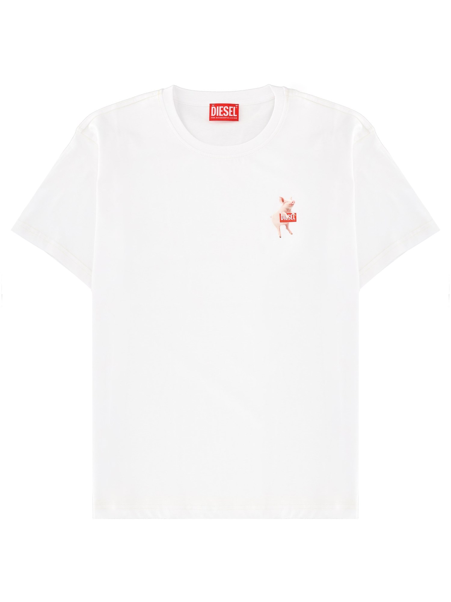 T-shirt in cotone con stampa logo