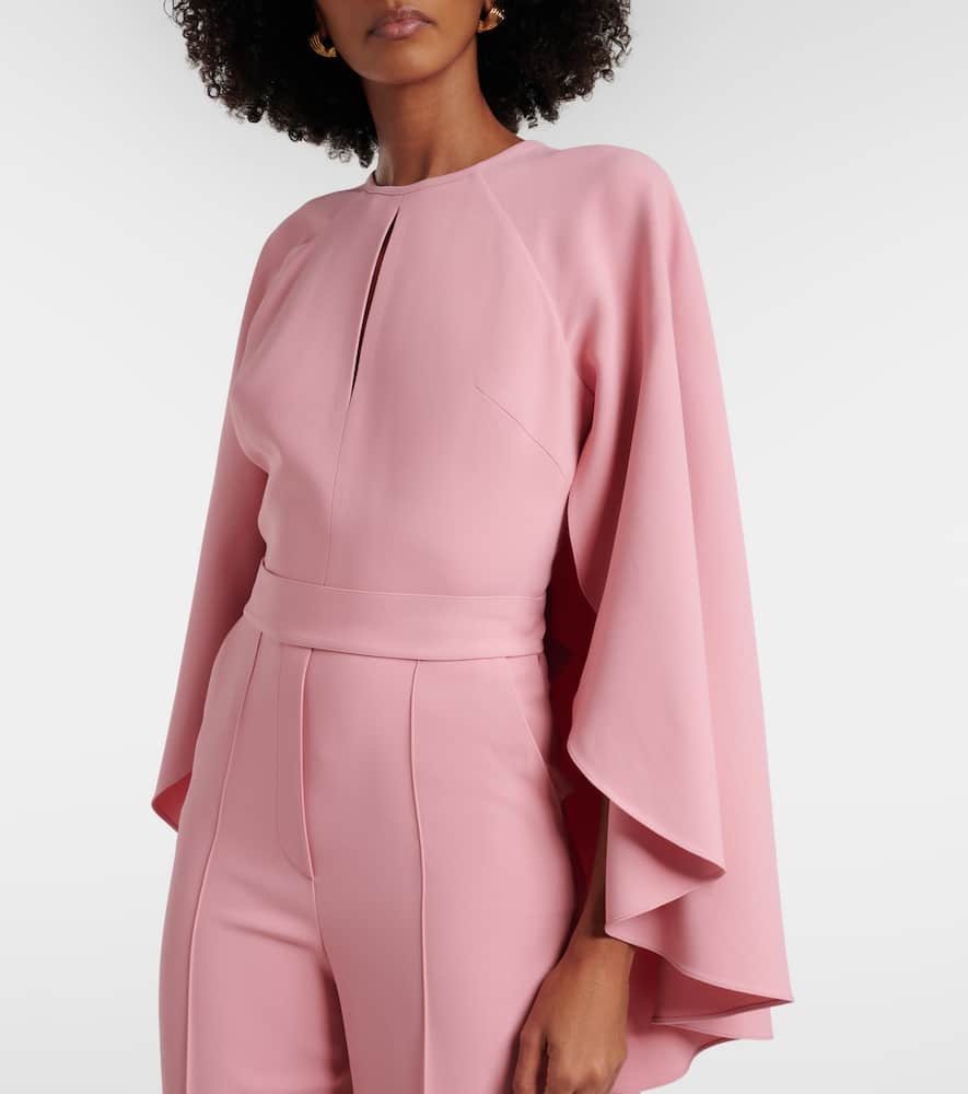 Caped cady jumpsuit