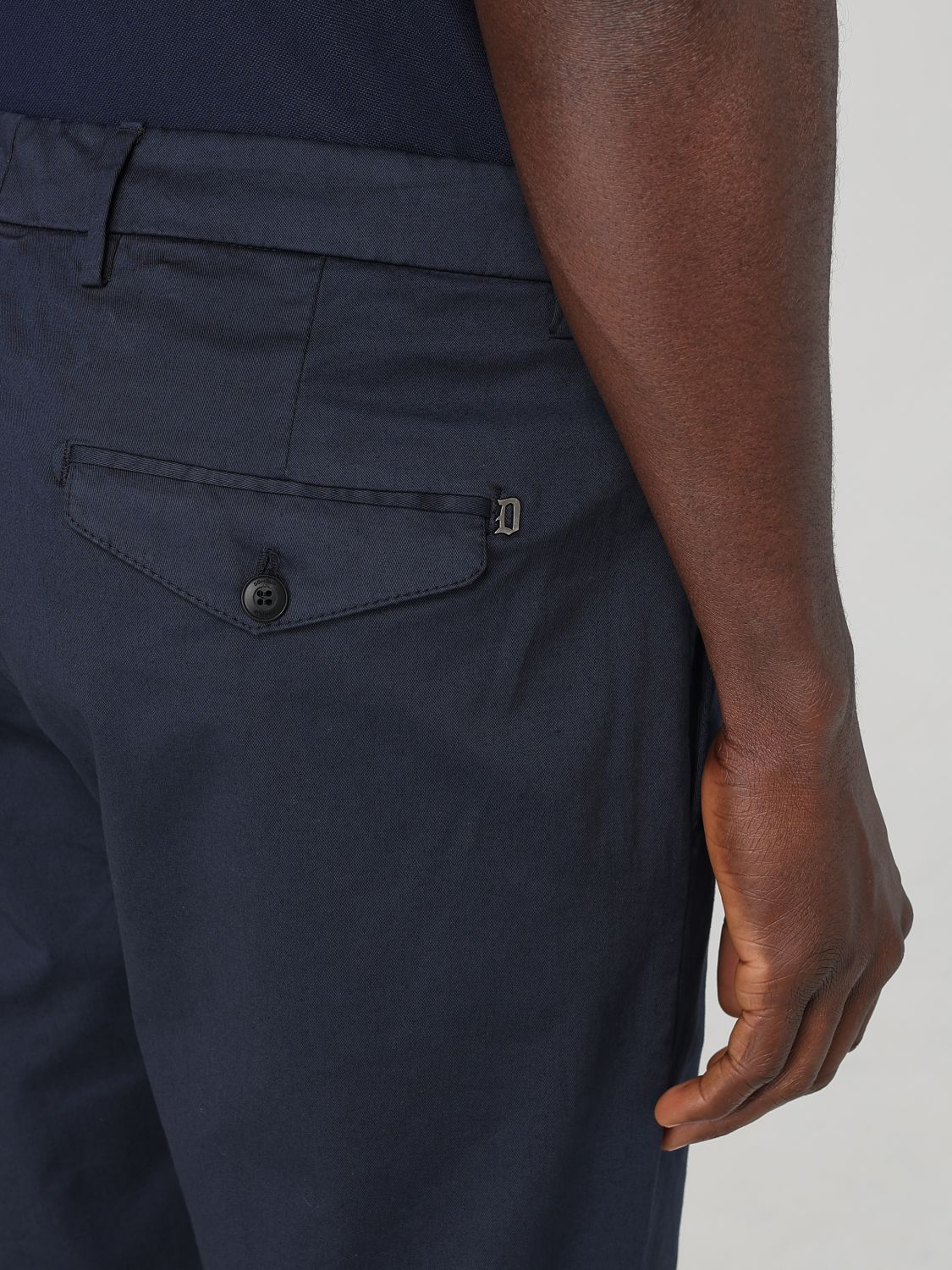 Pants DONDUP Men color Blue