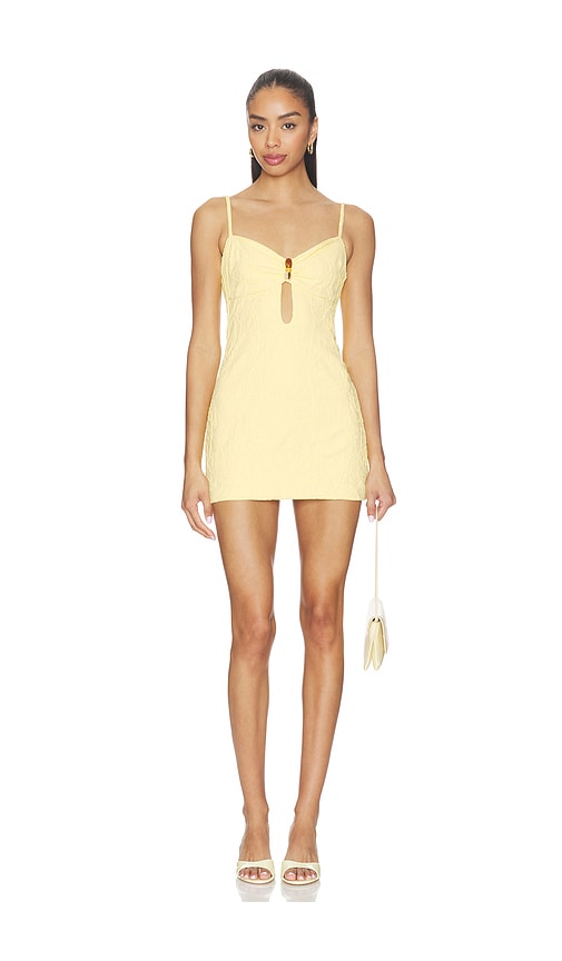 DEVON WINDSOR Imani Dress in Yellow. - M also in L, S