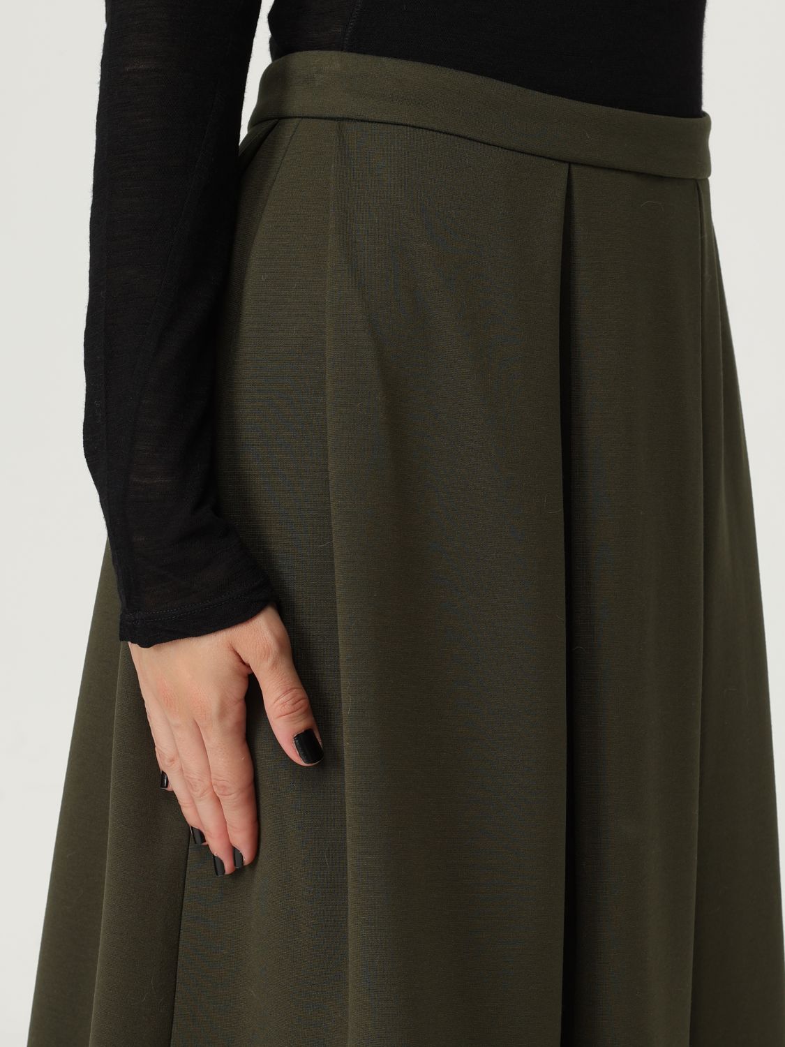 Skirt Woman color Green