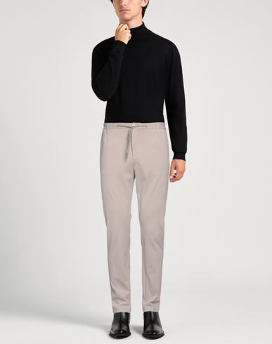 Man Pants Taupe Size 34 Polyester, Viscose, Elastane