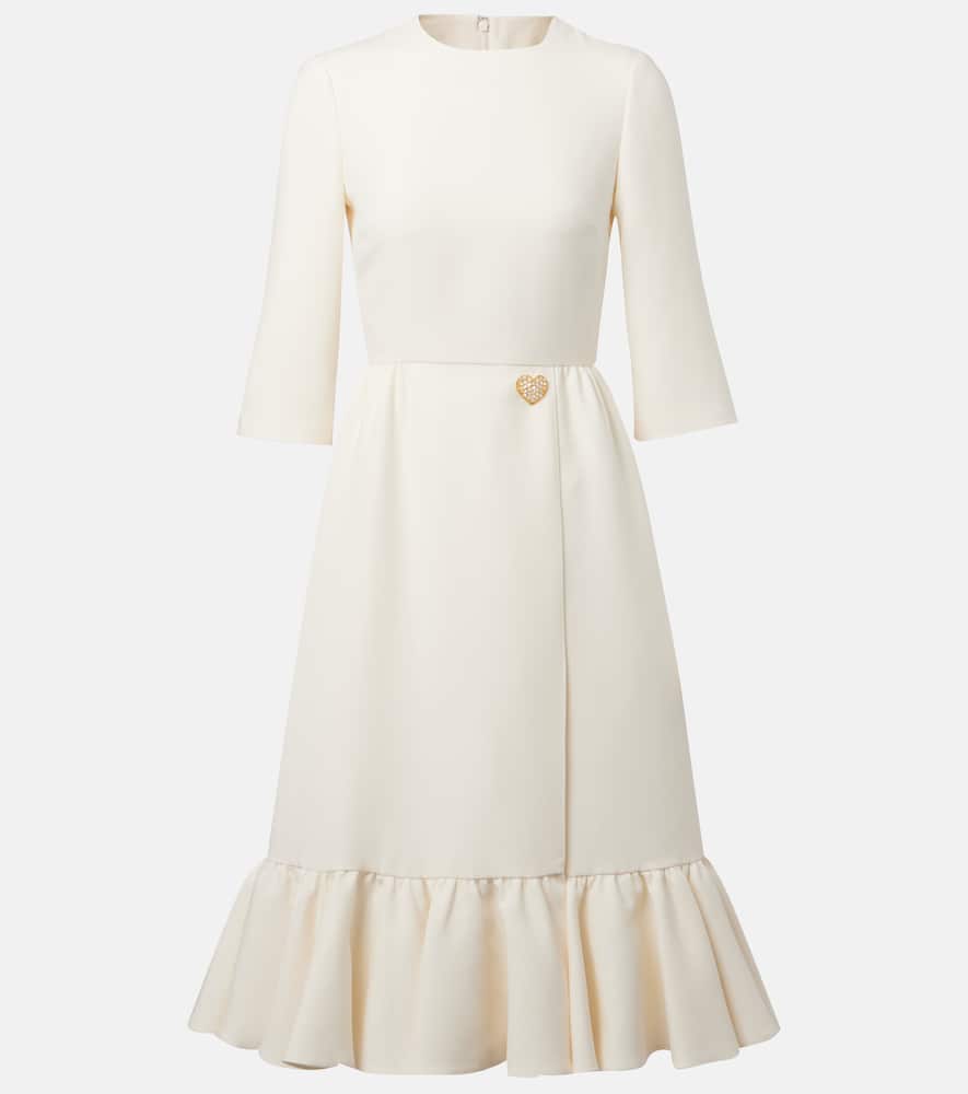 Crêpe Couture midi dress