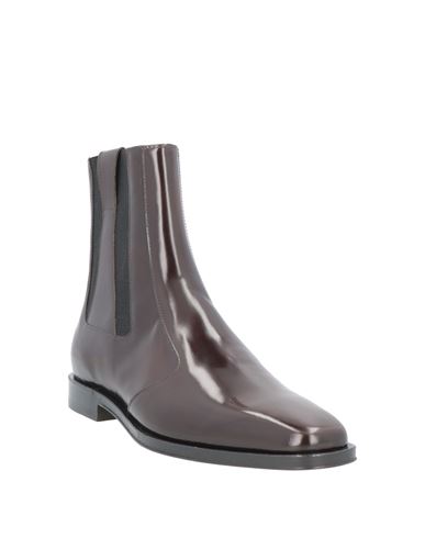 Man Ankle boots Dark brown