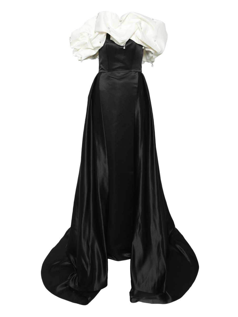 Off-shoulder dress - Black