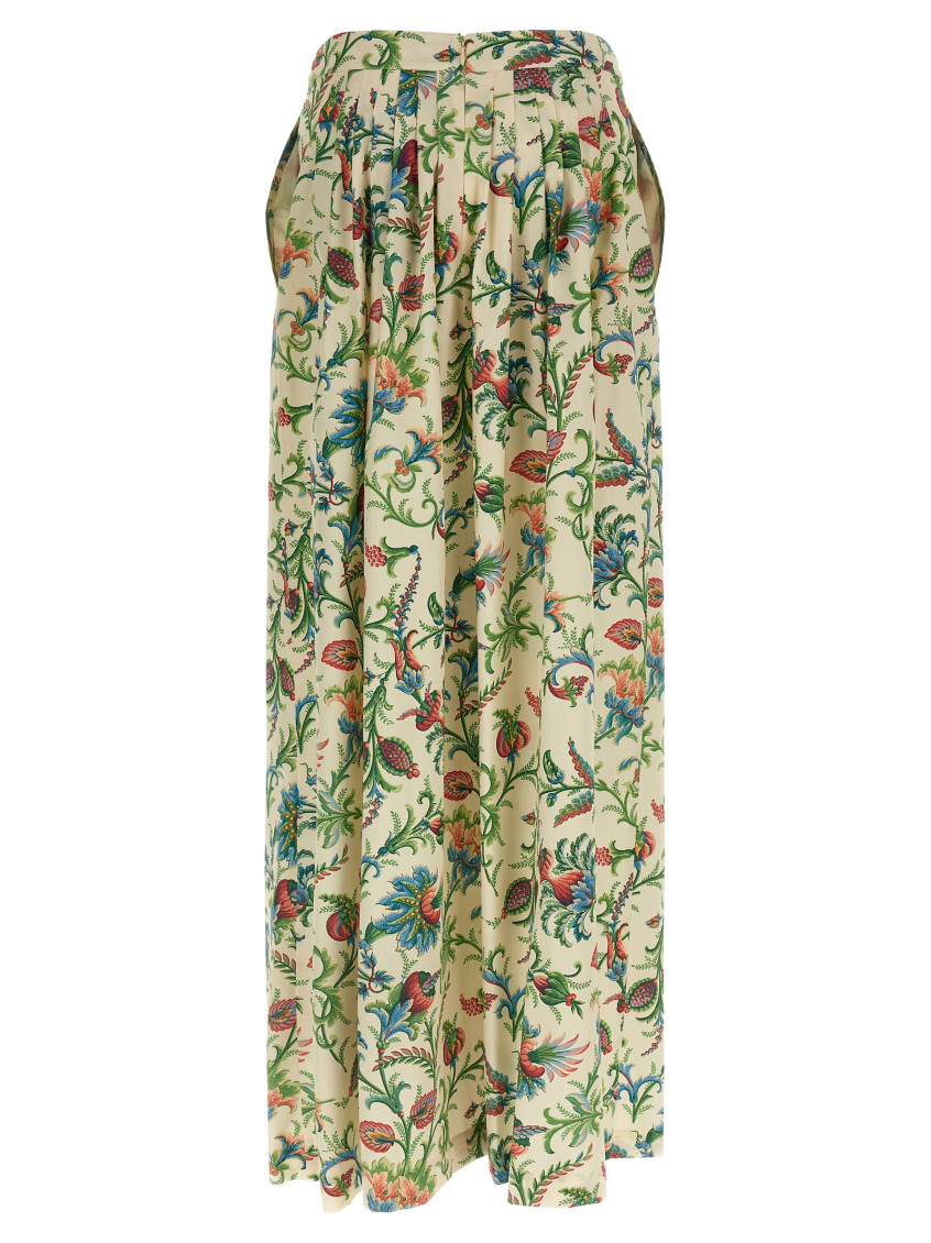 Floral Pattern Skirt