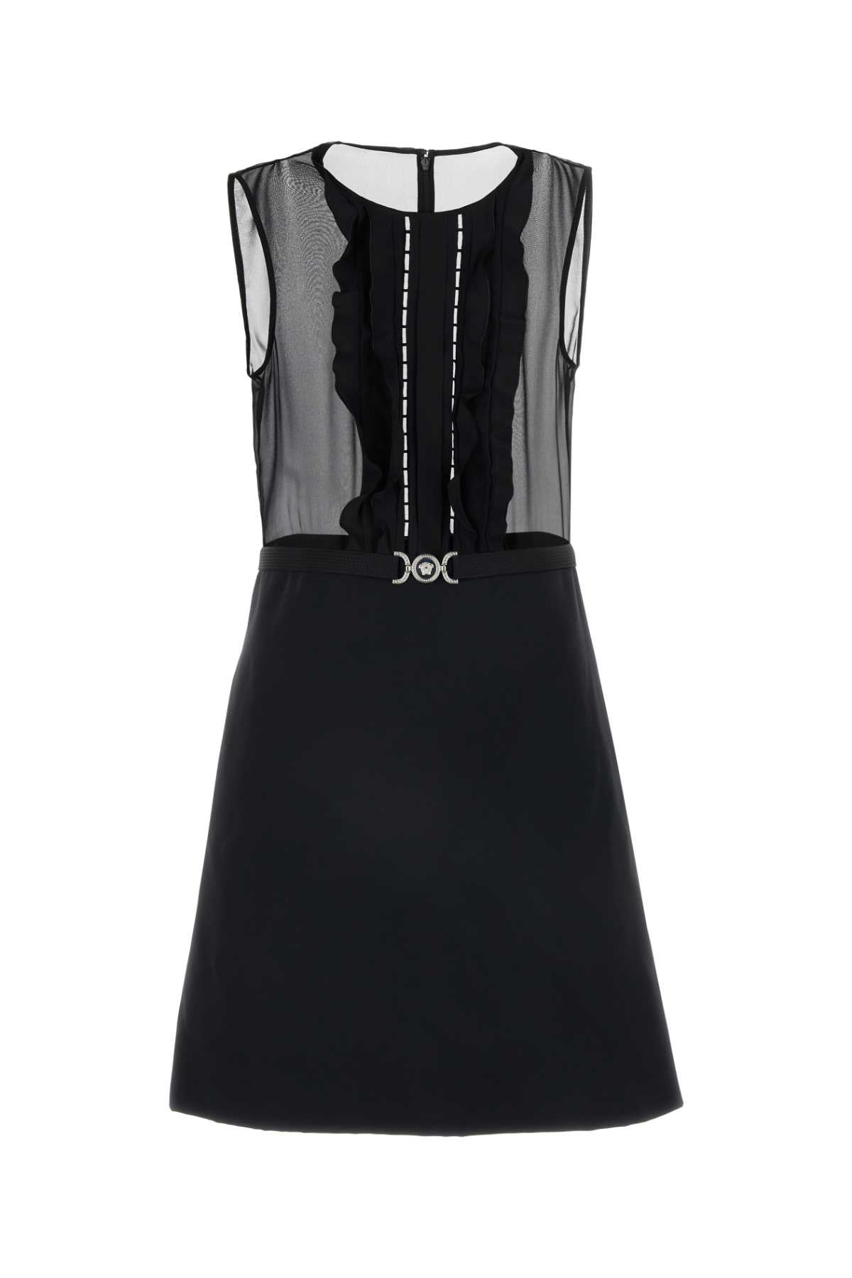 Georgette Dress — Black