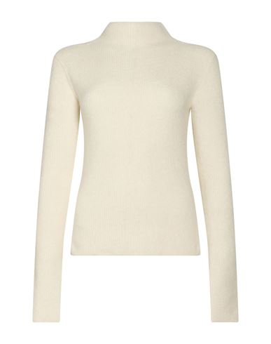Woman Turtleneck Off white Size L Alpaca wool, Polyamide, Wool, Elastane