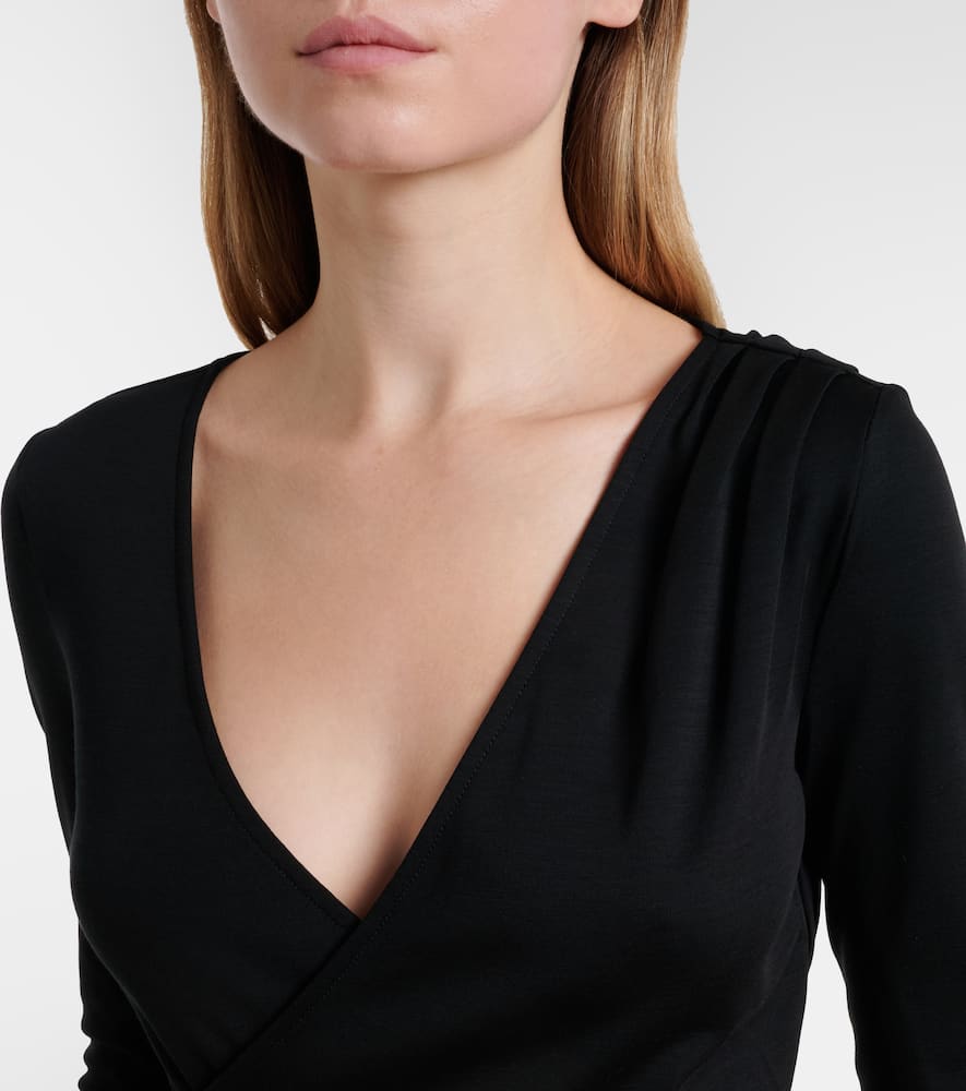 Adagio virgin wool wrap top