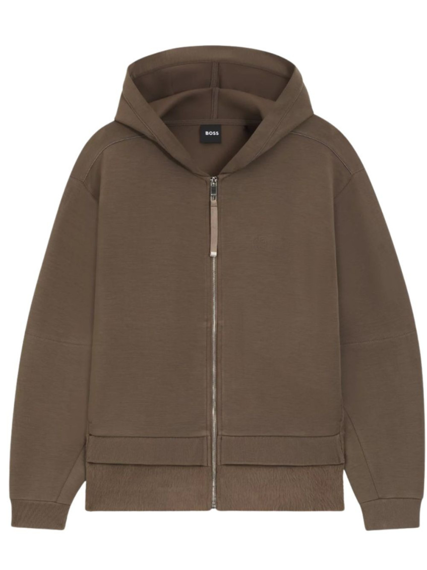 Brown Loose-fit Hoodie