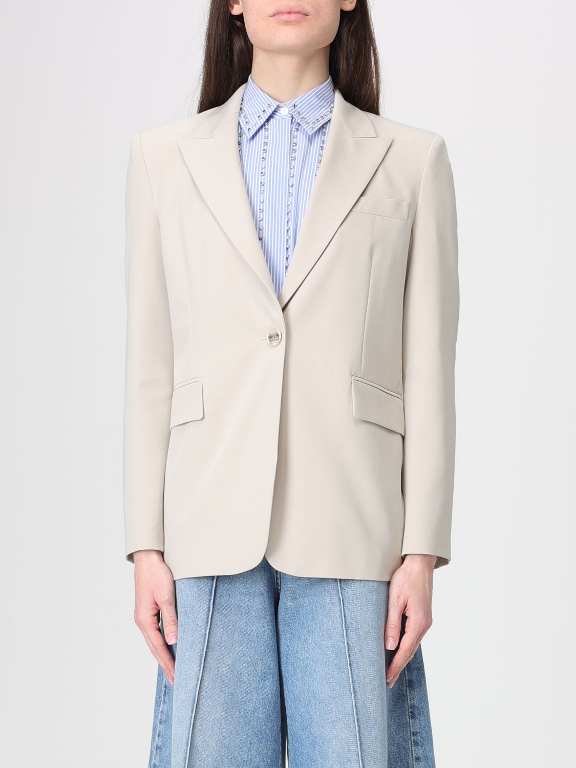 Blazer Woman color Grey