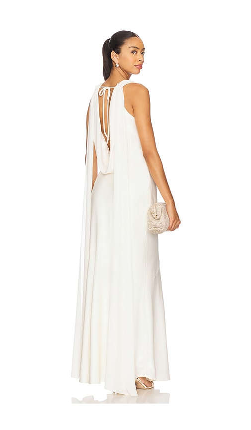 Runaway The Label ROBE MAXI GABRIELLA en Ivory.  XL. Also en