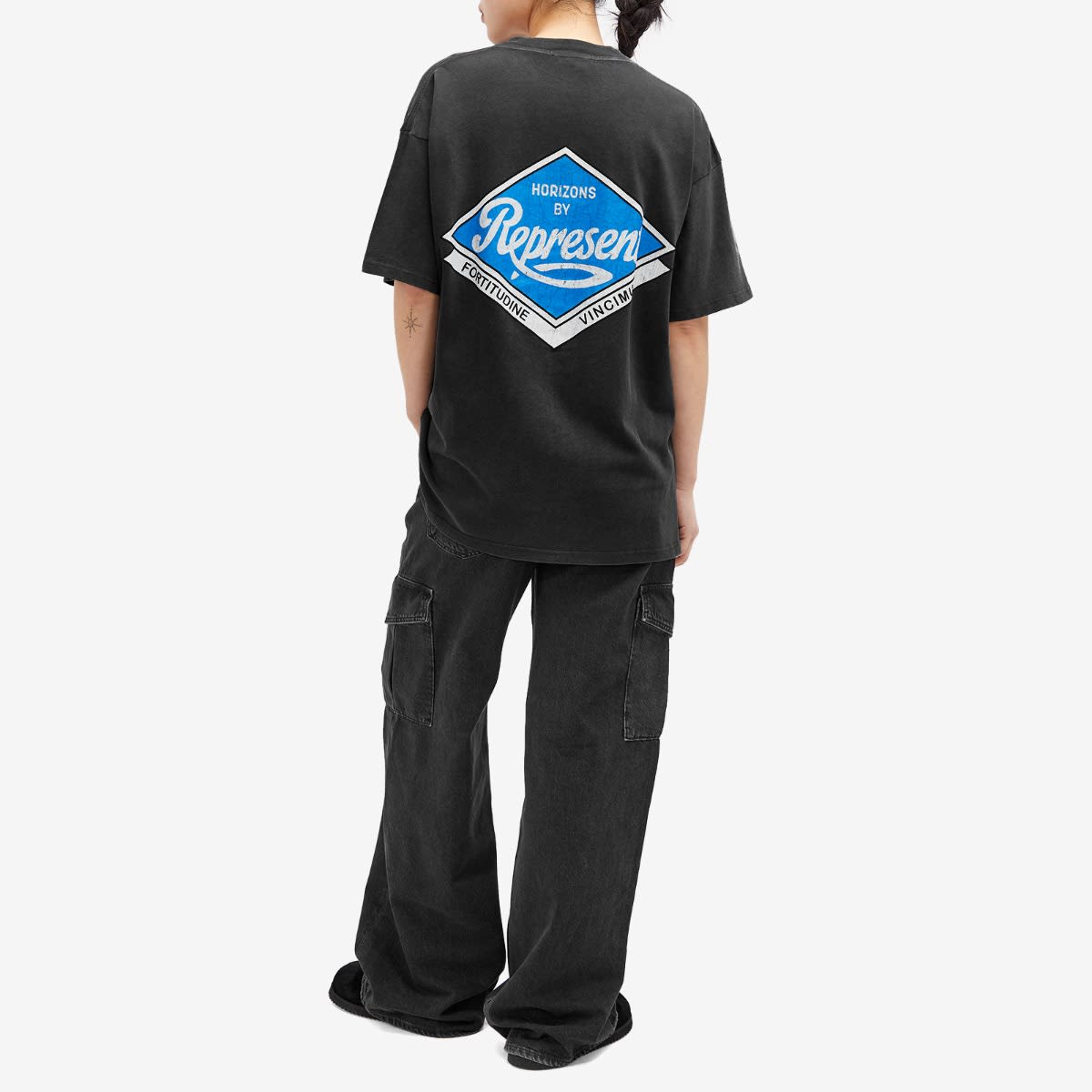 Classic Parts T-Shirt in Aged Black