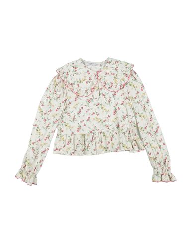 Kid Girl Shirt Off white Size 10 Viscose